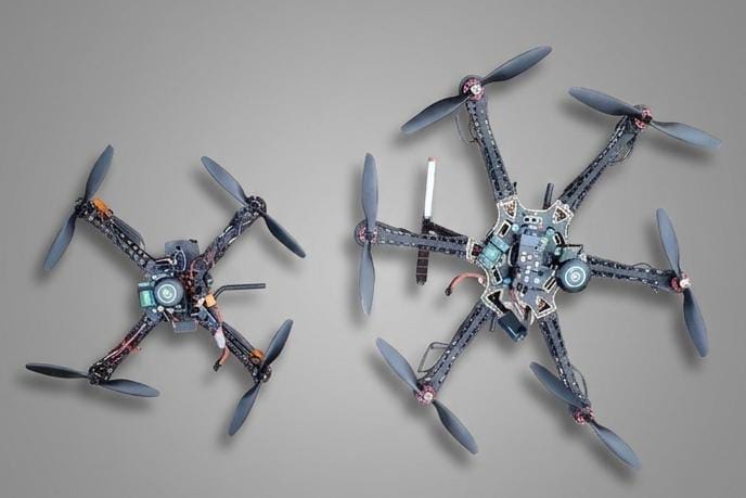 Autonomous Swarm Drones for Aerial Surveillance